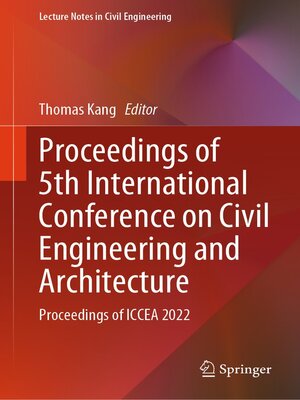 cover image of Proceedings of 5th International Conference on Civil Engineering and Architecture